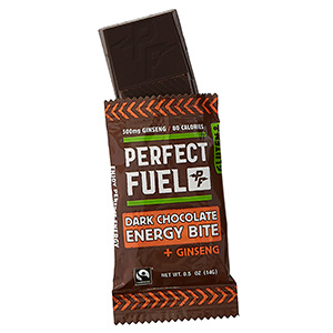perfect fuel dark chocolate energy bite ginseng